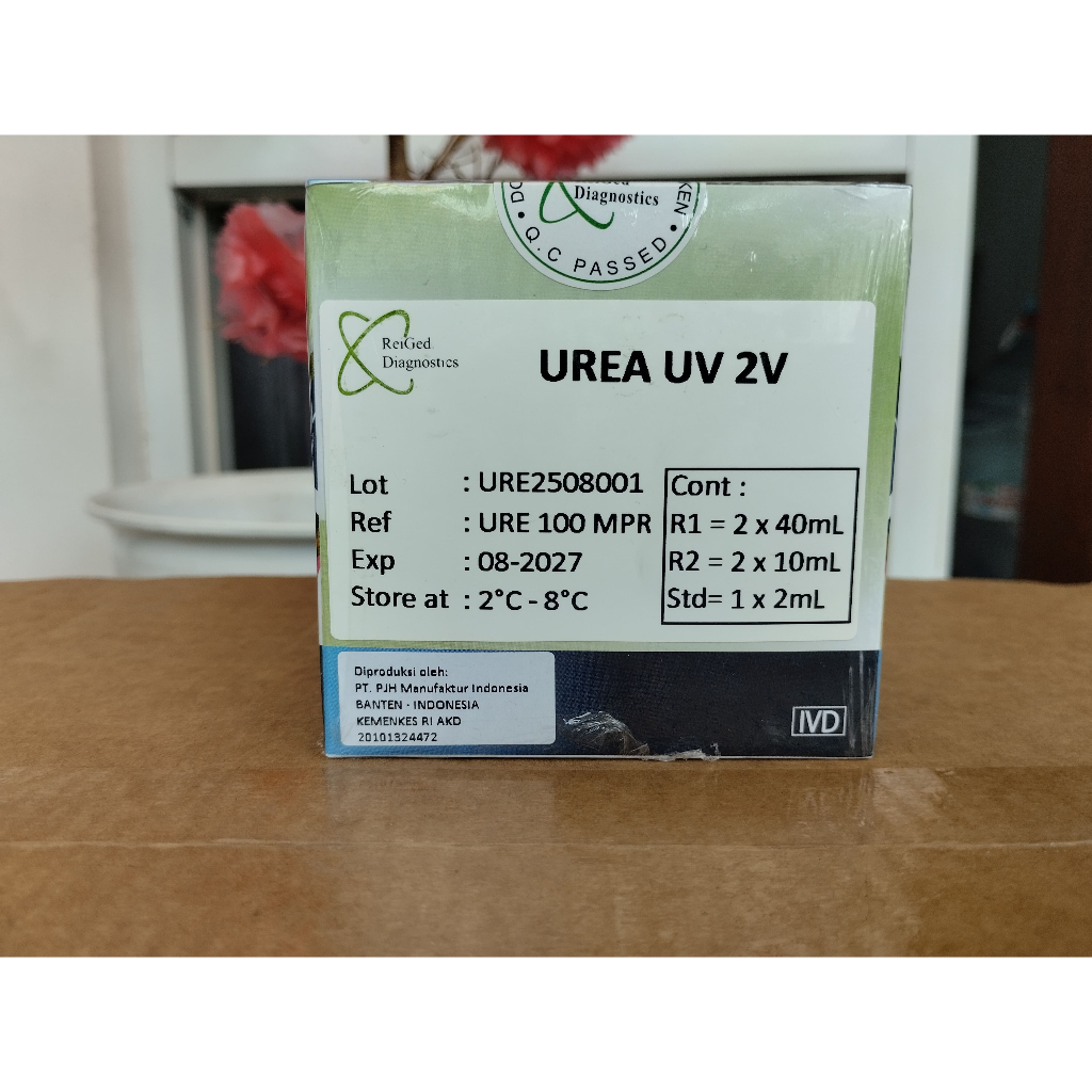 Reagen Kimia Urea UV 2V Merek Reiged