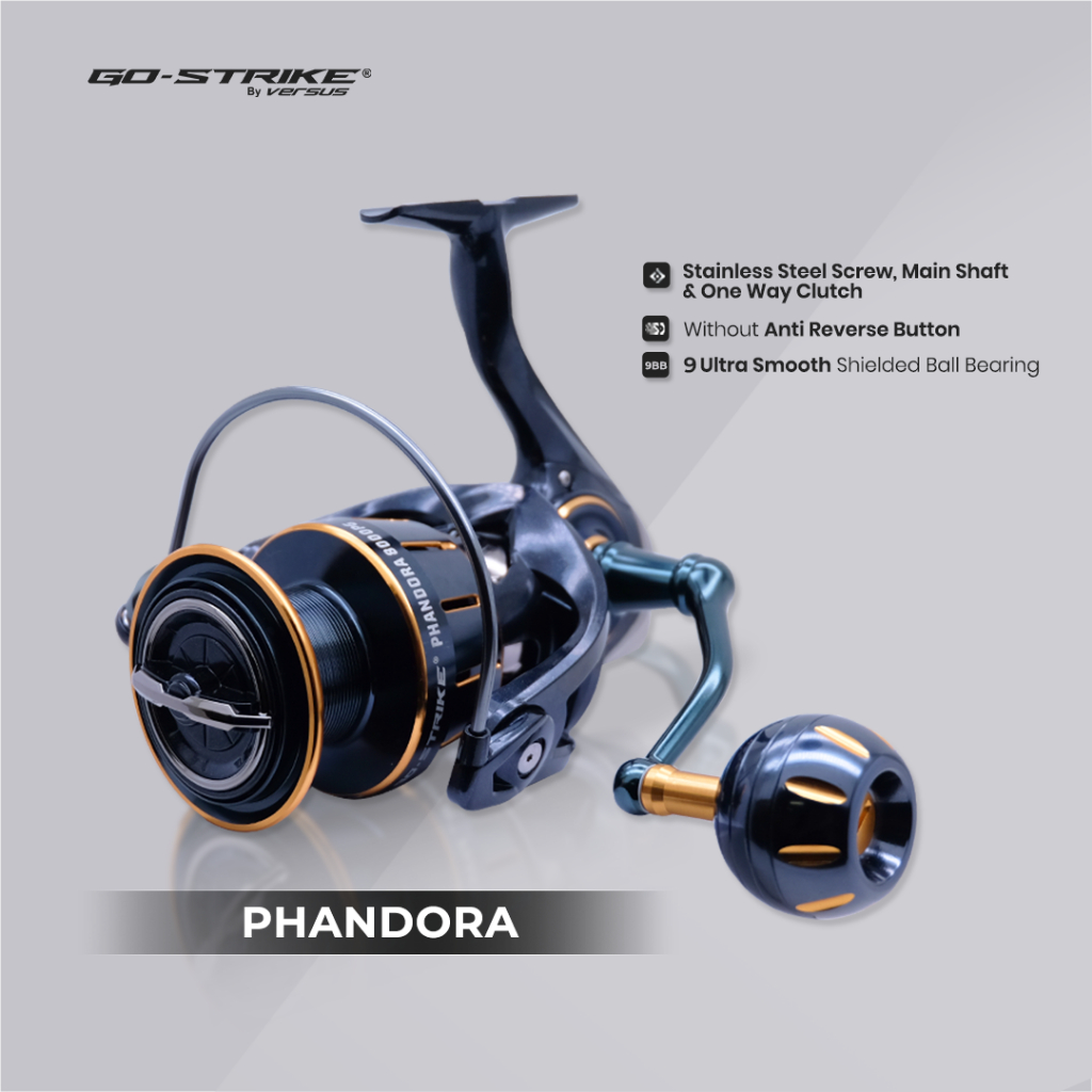 Reel Pancing Laut Go Strike Pandora 8000 PG