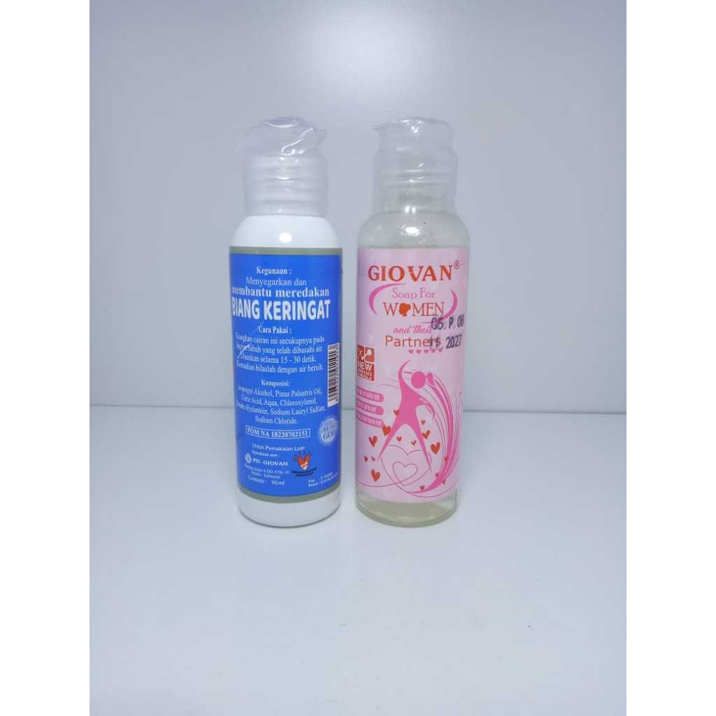 Giovan sabun mandi biang keringat 90ml | Giovan sabun kewanitaan 90ml