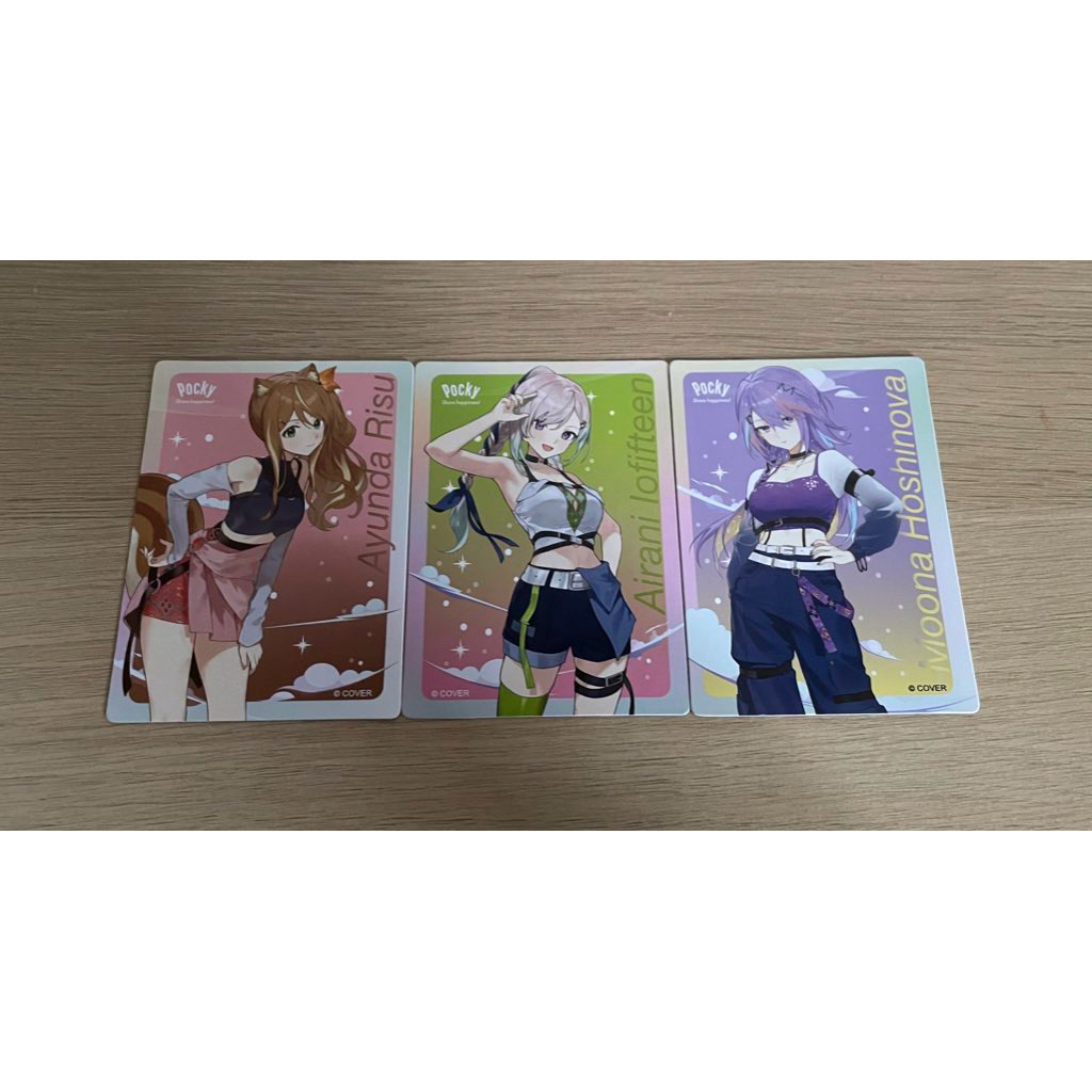 Hololive ID - Pocky Photocard Hololive Indonesia Chromatic Future