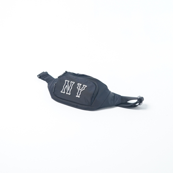 Tas MLB NY BIG OUTLINE EMBROIDERY WHITE BLACK WAIST BAG 100% ORIGINAL