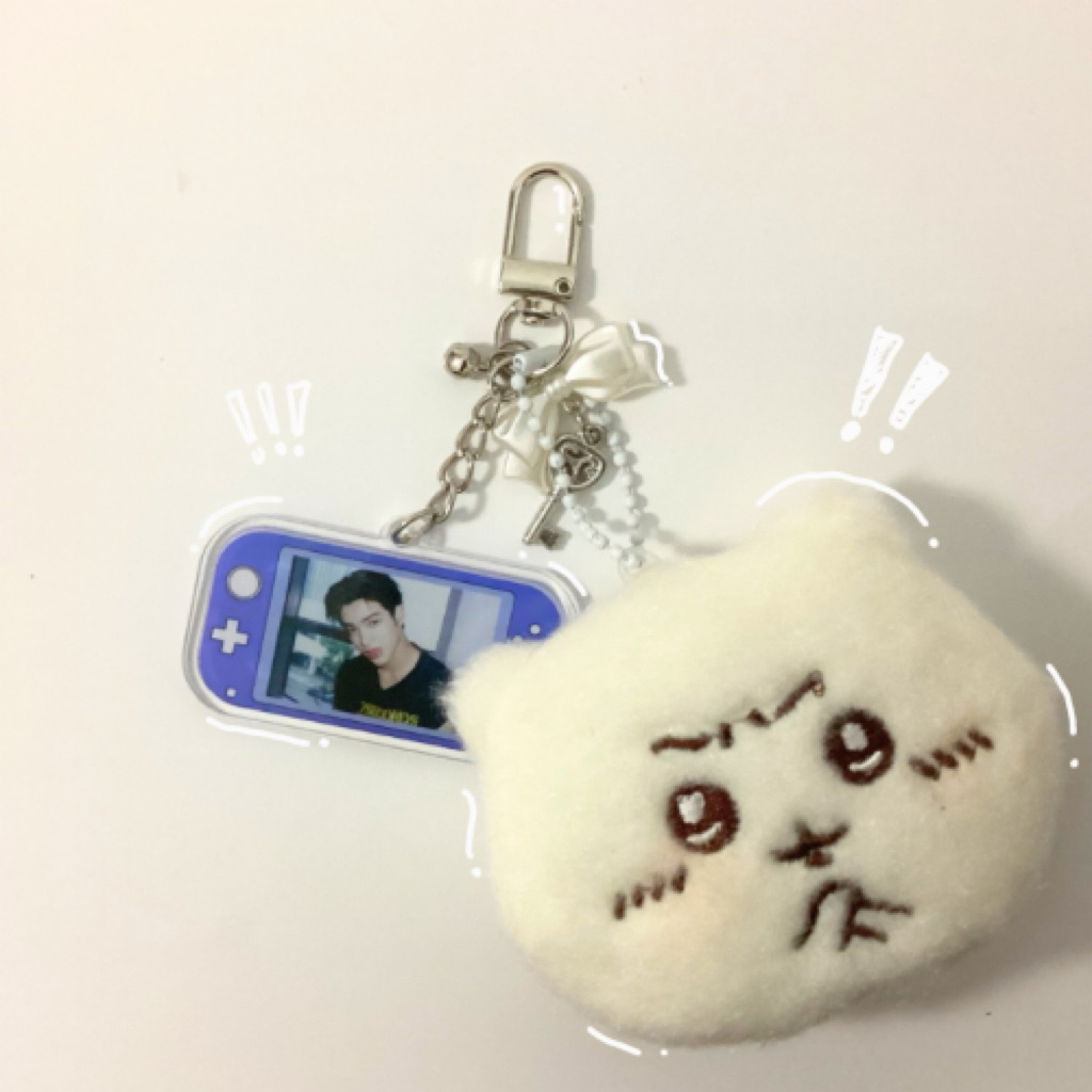 Gantungan kunci CORTIS gamebot [Bisa custom] Gantungan kunci gamebot/keychain gamebot/bag charm game