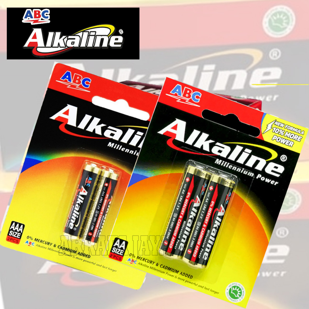 BATERAI ALKALINE  AA ALKALINE AAA ALKALINE ABC