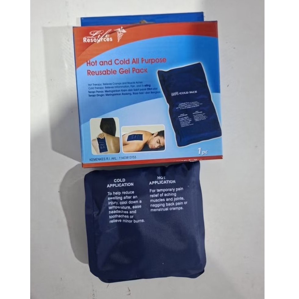 Hot And Cold Gel Pack Life Resources / Gel Kompres Panas Dingin