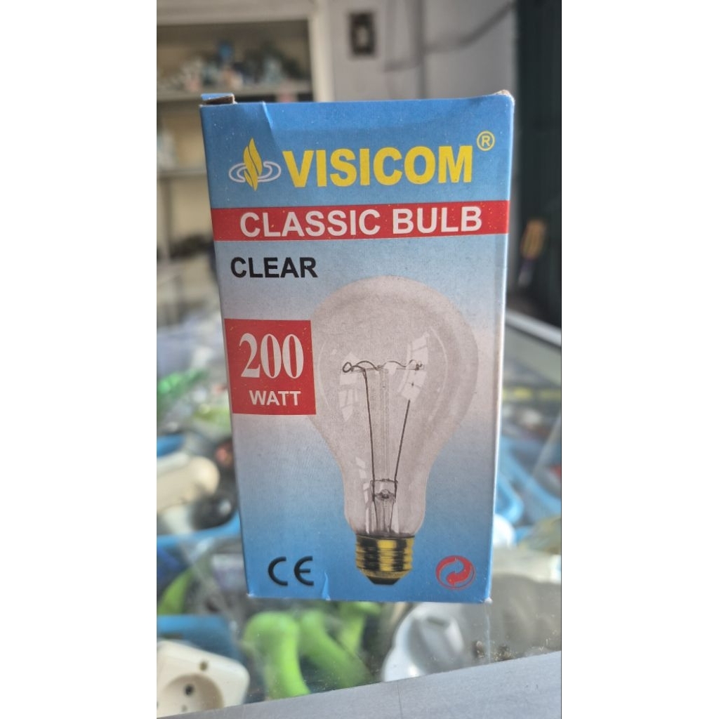 lampu pijar visicom 200 watt