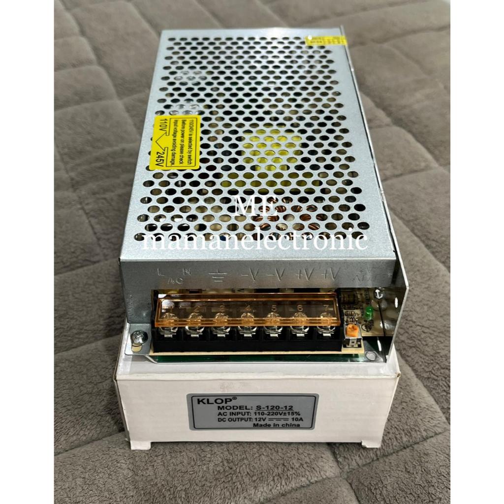 Power Supply Adaptor Switching 12V 10A / Trafo 12V 10A