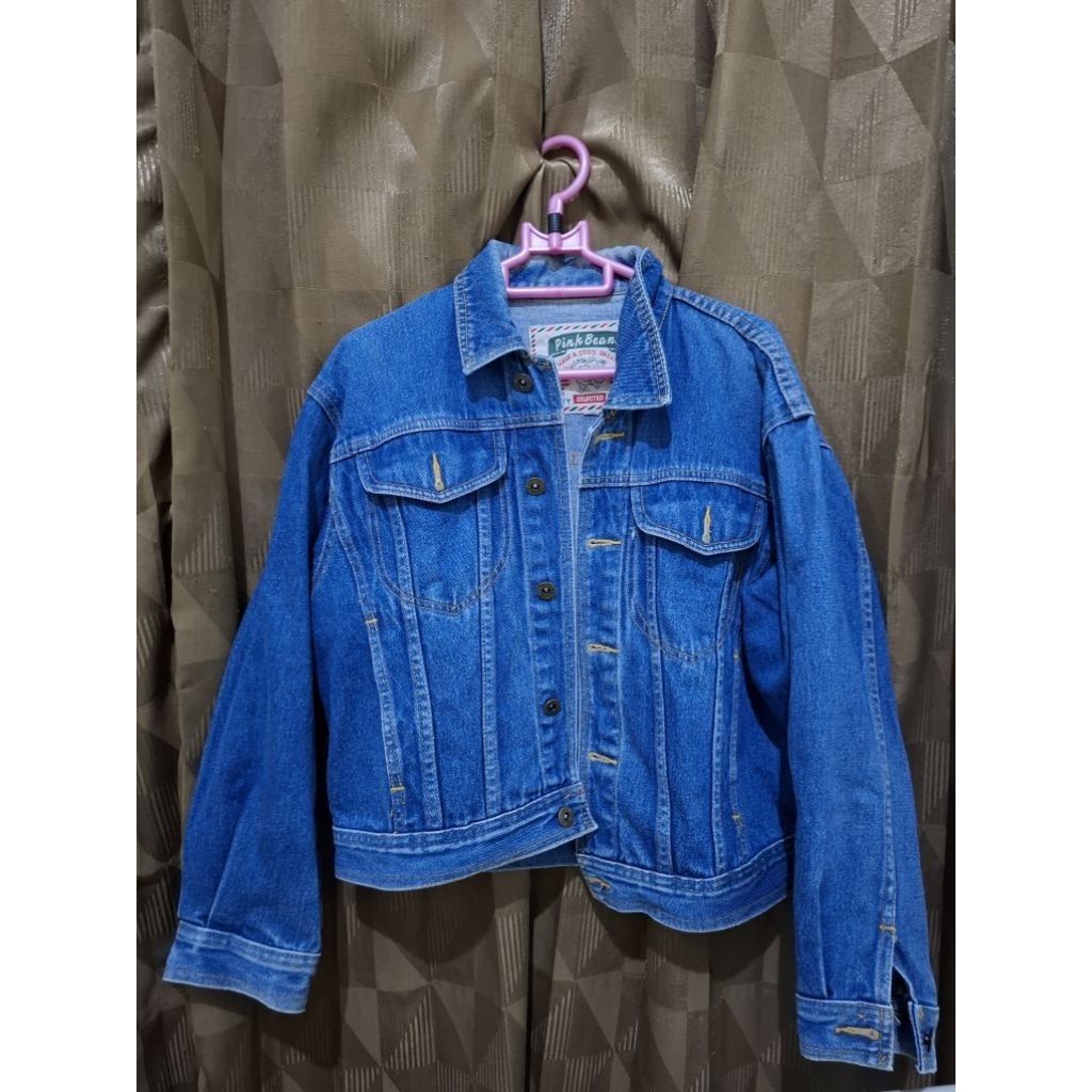 jaket denim preloved