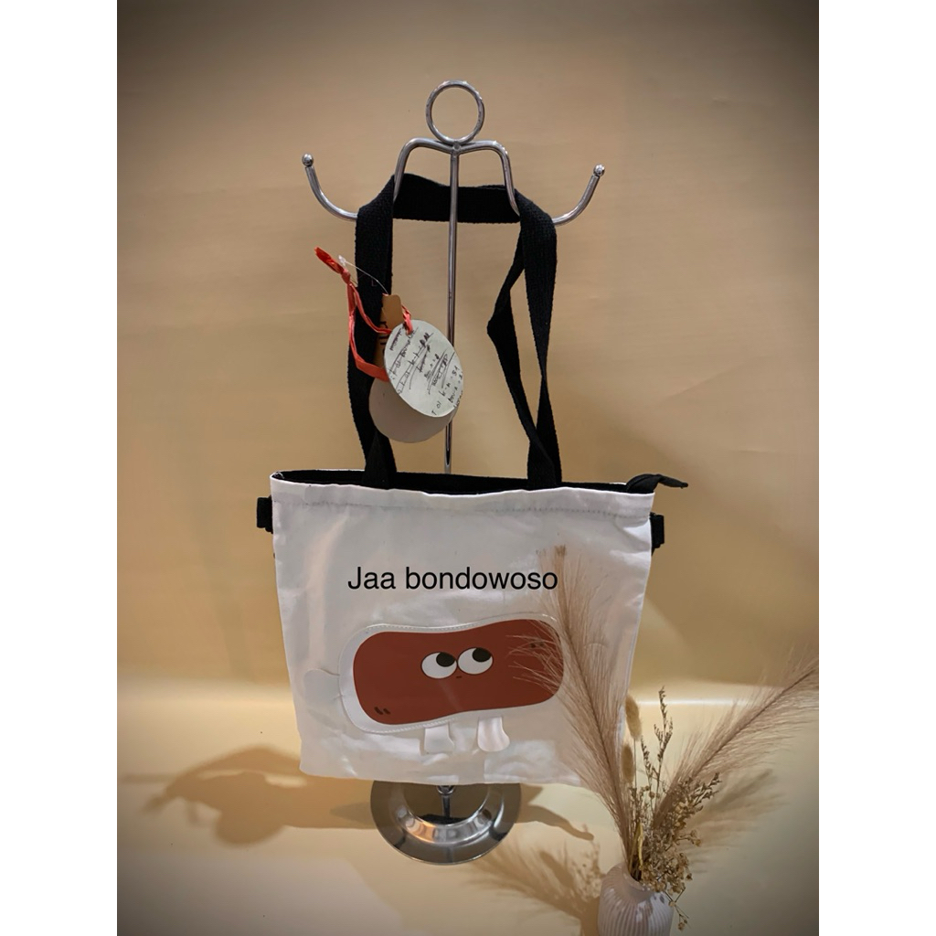 tote bag kanvas selempang tote bag kanvas wanita model korea tote bag kanvas semi bludru