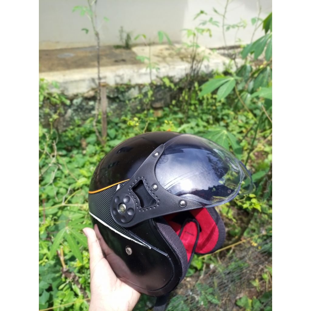 helm scoopy ori kaca pilot