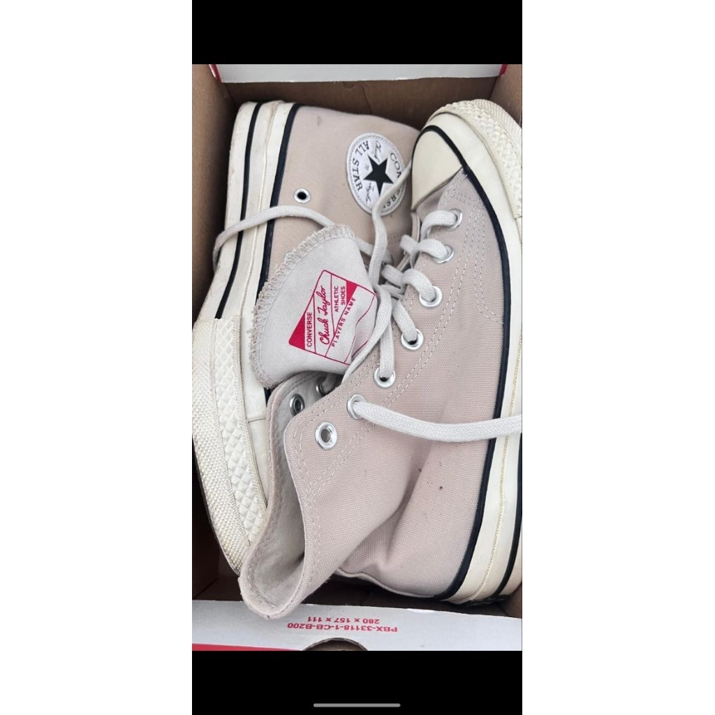 Preloved Sepatu Converse Size 38 Chuck Taylor 70s High Original
