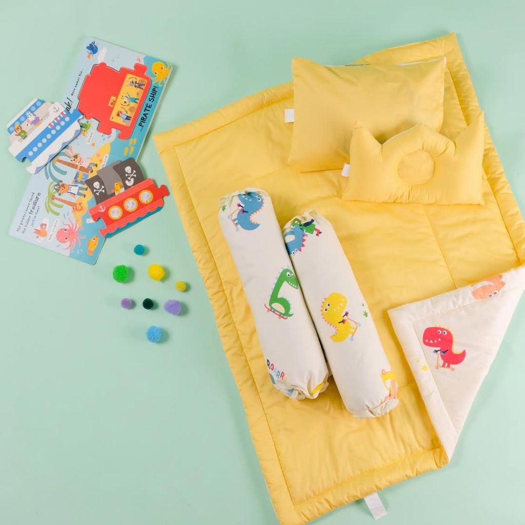 KASUR BAYI SET/ kasur bayi katun jepang [DINO SERIES]