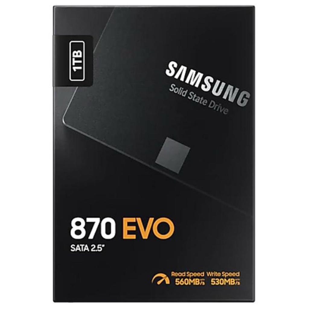 Samsung SSD 870 EVO 500gb SATA 6 Gbps 2.5" Internal Solid State Drive Garansi Resmi 5 Tahun untuk PC