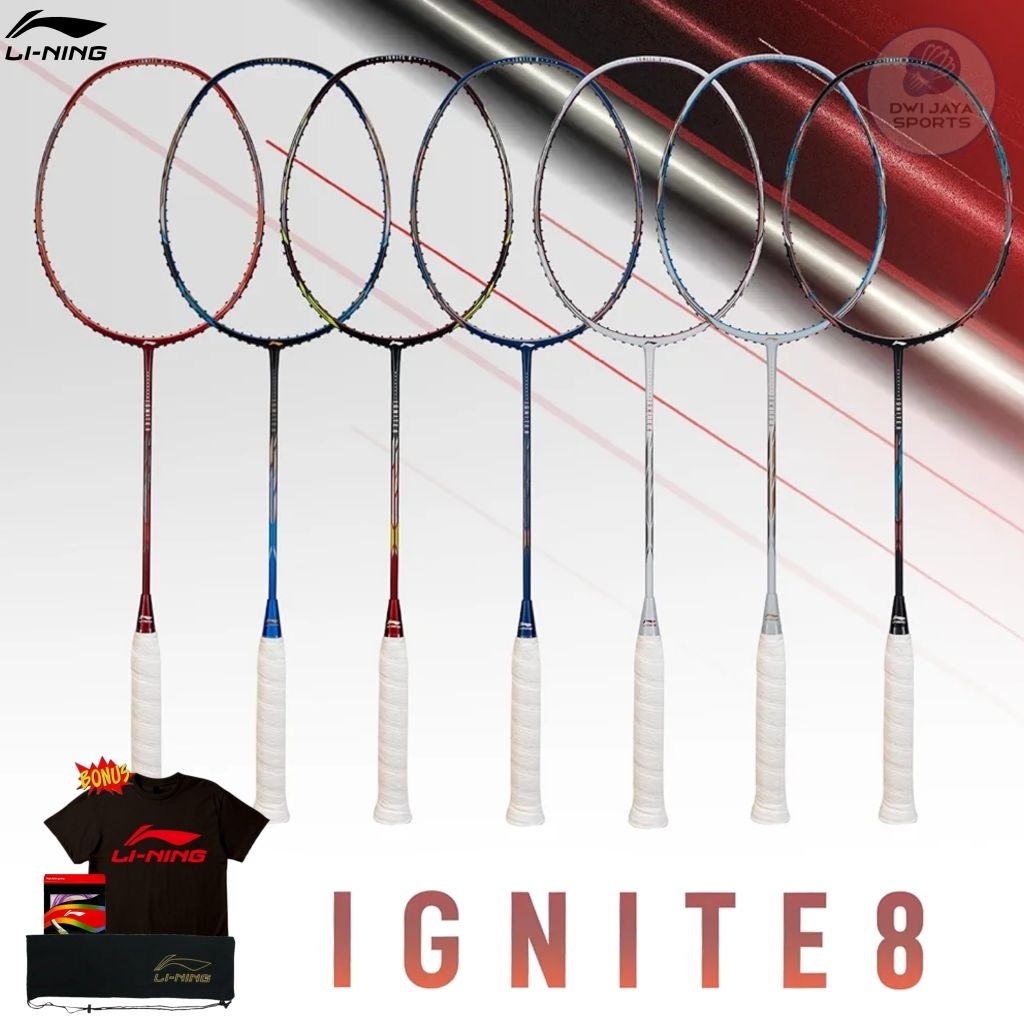 Raket Badminton Lining IGNITE 8 | Raket Lining Ignite 8 | Lining IGNITE 8 5U