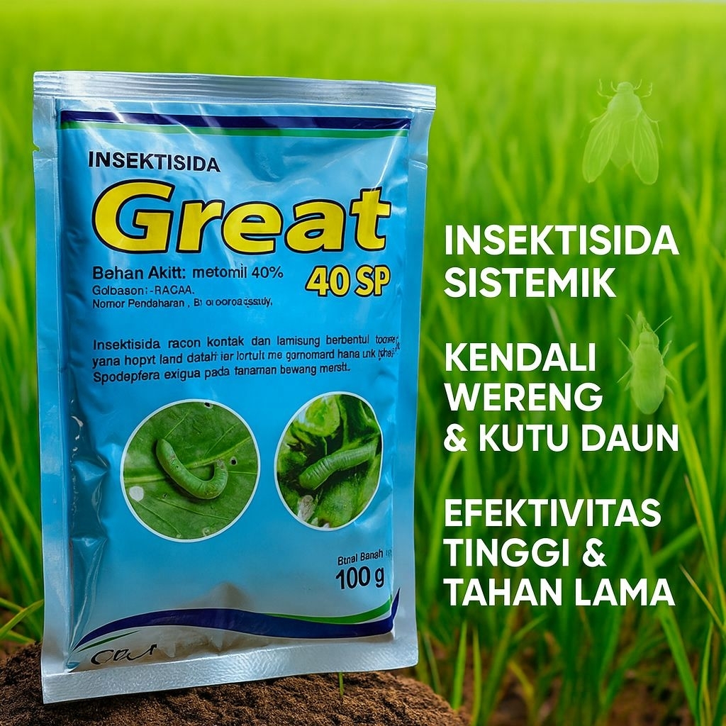 INSEKTISIDA GREAT 40 SP - 100 GRAM