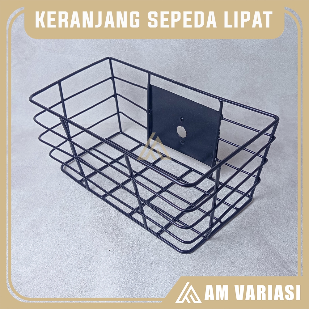 Keranjang Sepeda Lipat Fronblok Keranjang Sepeda Lipat