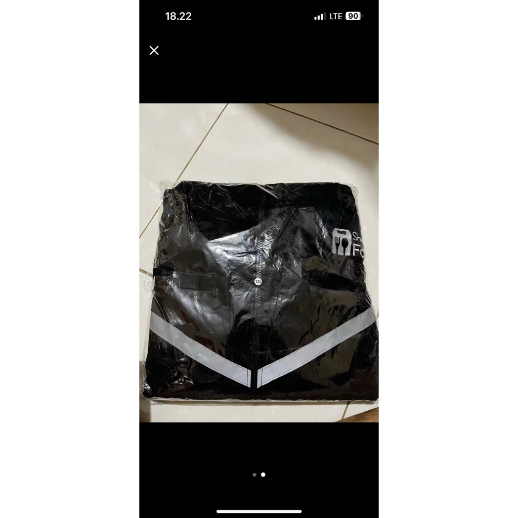 Jaket FoodS Hitam 2XL