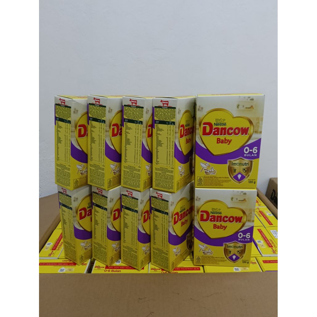 susu bayi Dancow 10 PCS usia 0-6 bulan 120 gr