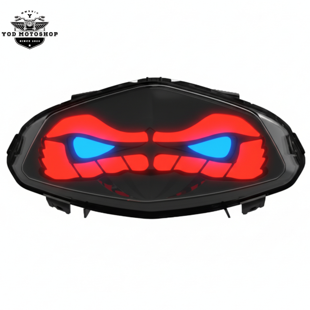 Stop Lamp Custom Lazy LED Smoke Visor YXZX T-5646 Motor YAMAHA  MIO Z / MIO M3 / MIO I25