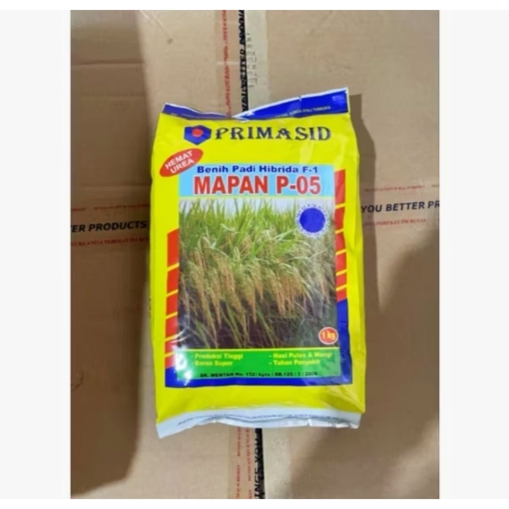 benih padi mapan p05 original kemasan 5kg