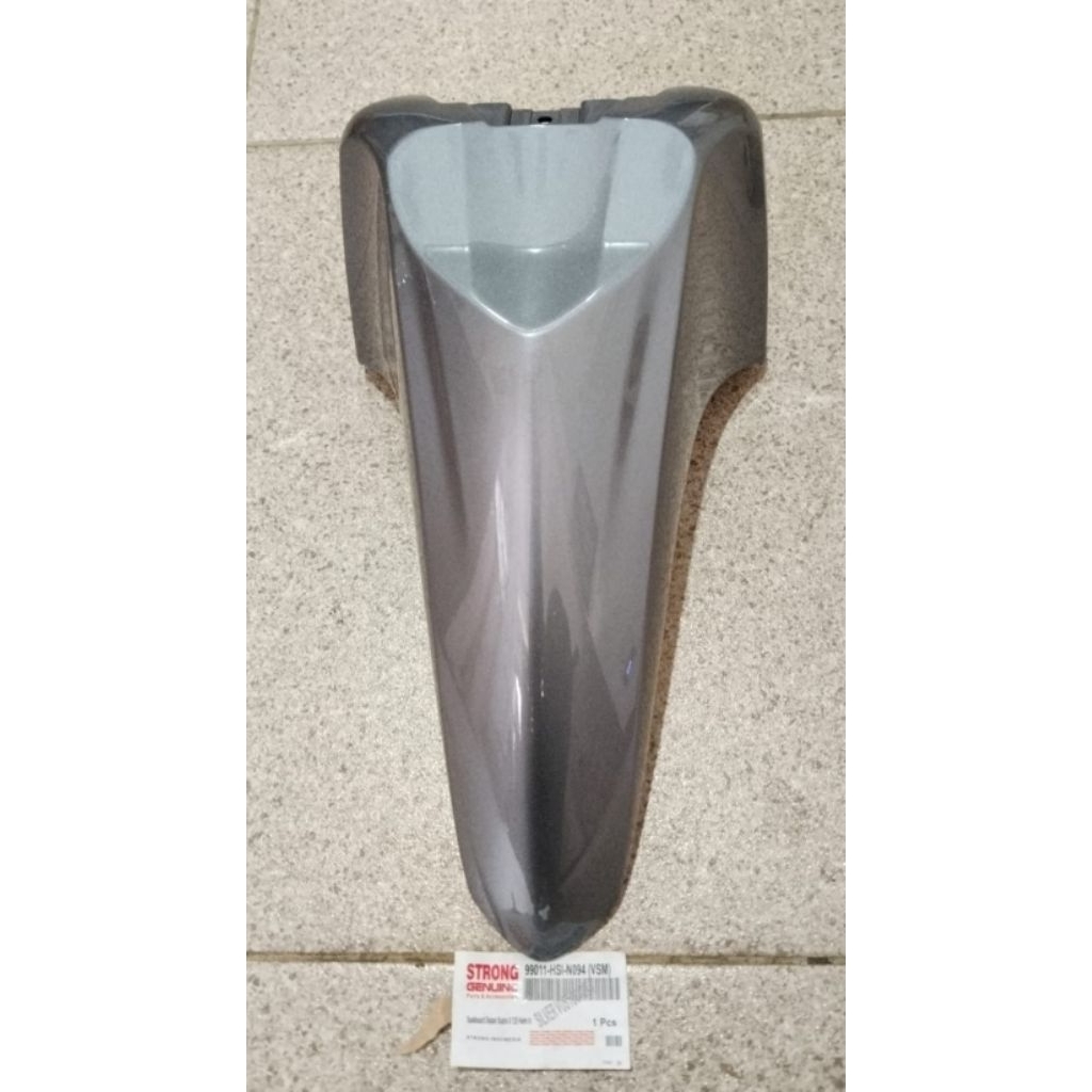 SAYAP DEPAN SPAKBOARD DEPAN MOTOR SUPRA X 125 HELM IN STRONG WARNA SILVER