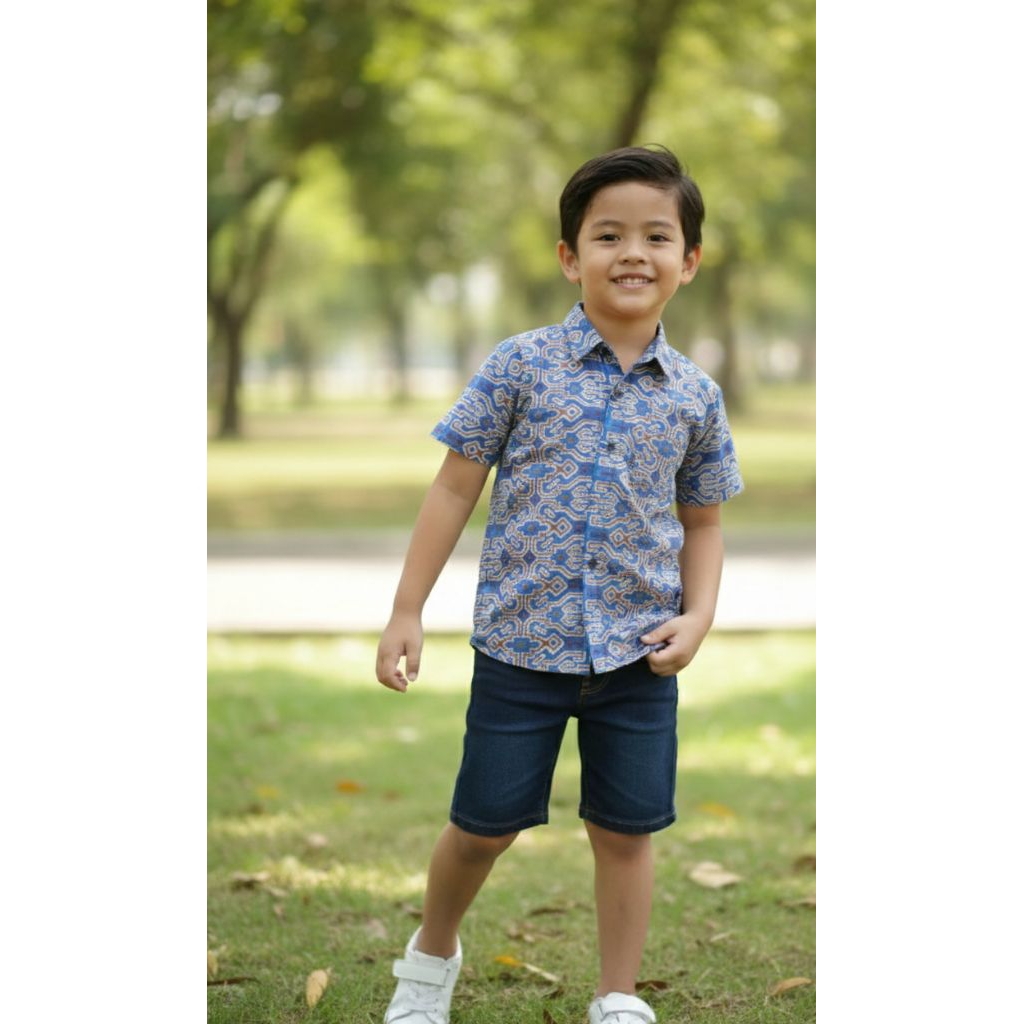 baju anak batik harpa 5pcs murah meriah
