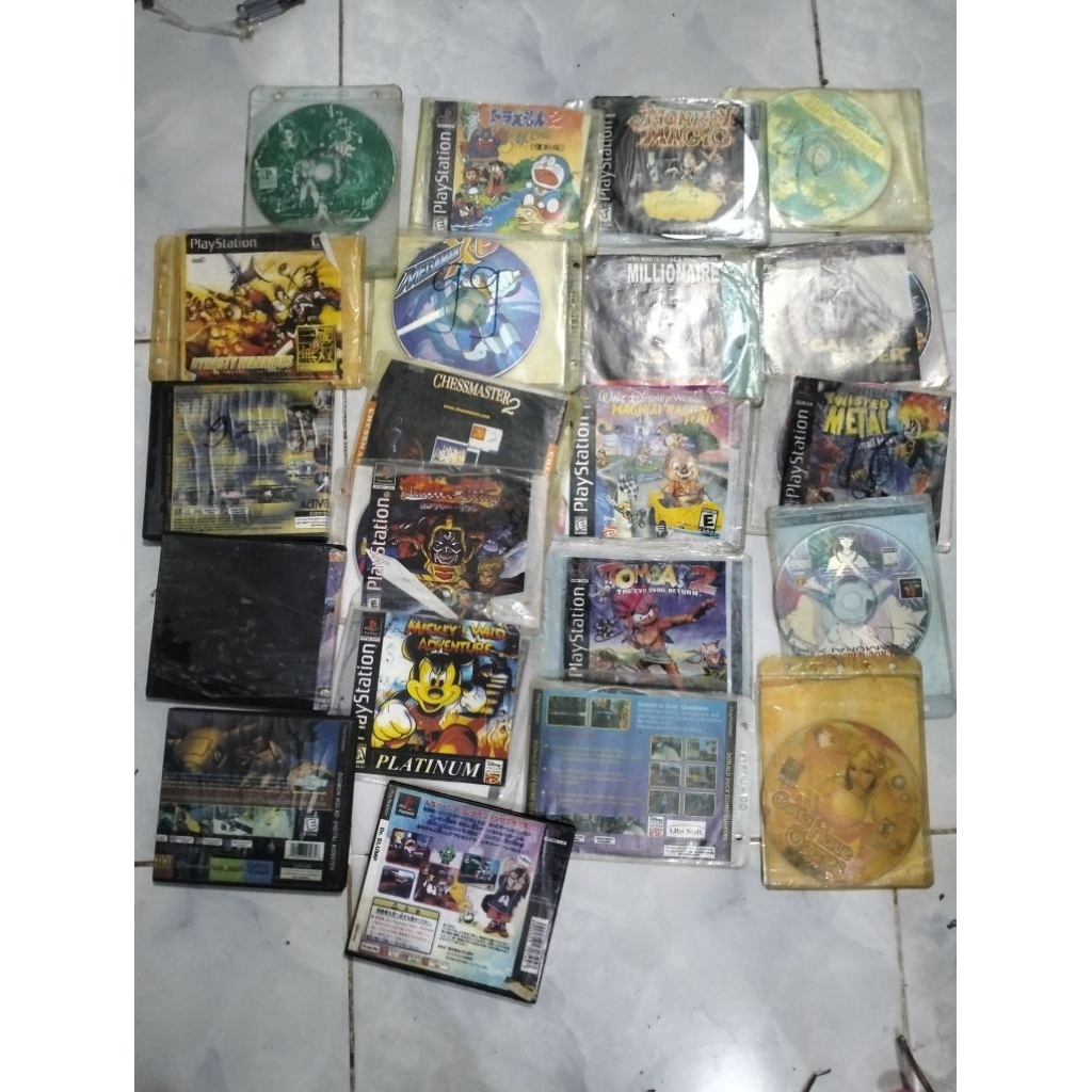 Kaset PS 1 borongan