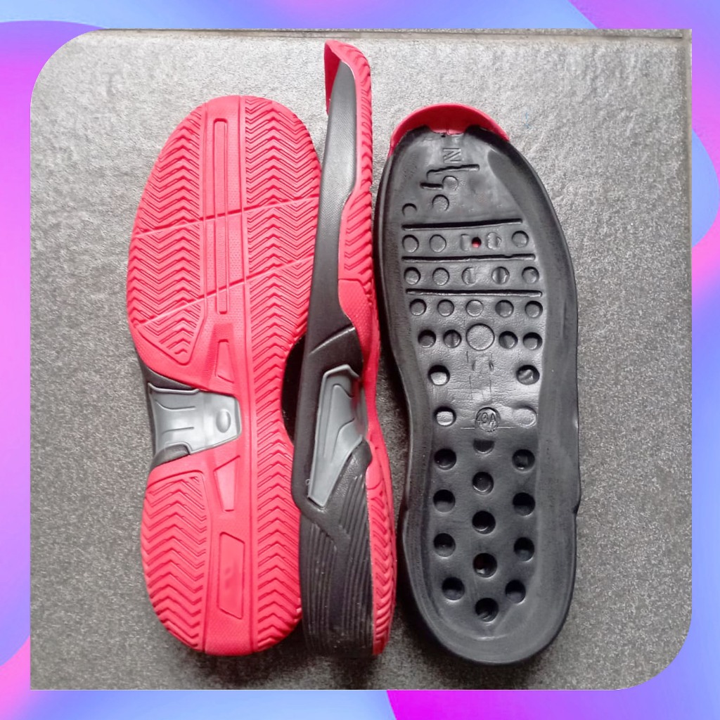 Outsole Sepatu Basket Badminton tenis Outsol Sport Grip Kuat Anti Licin