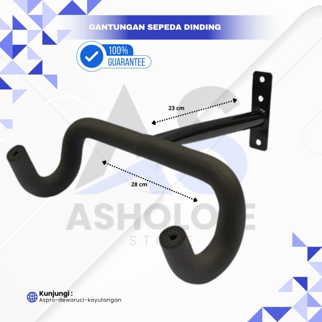 gantungan sepeda dinding rak sepeda