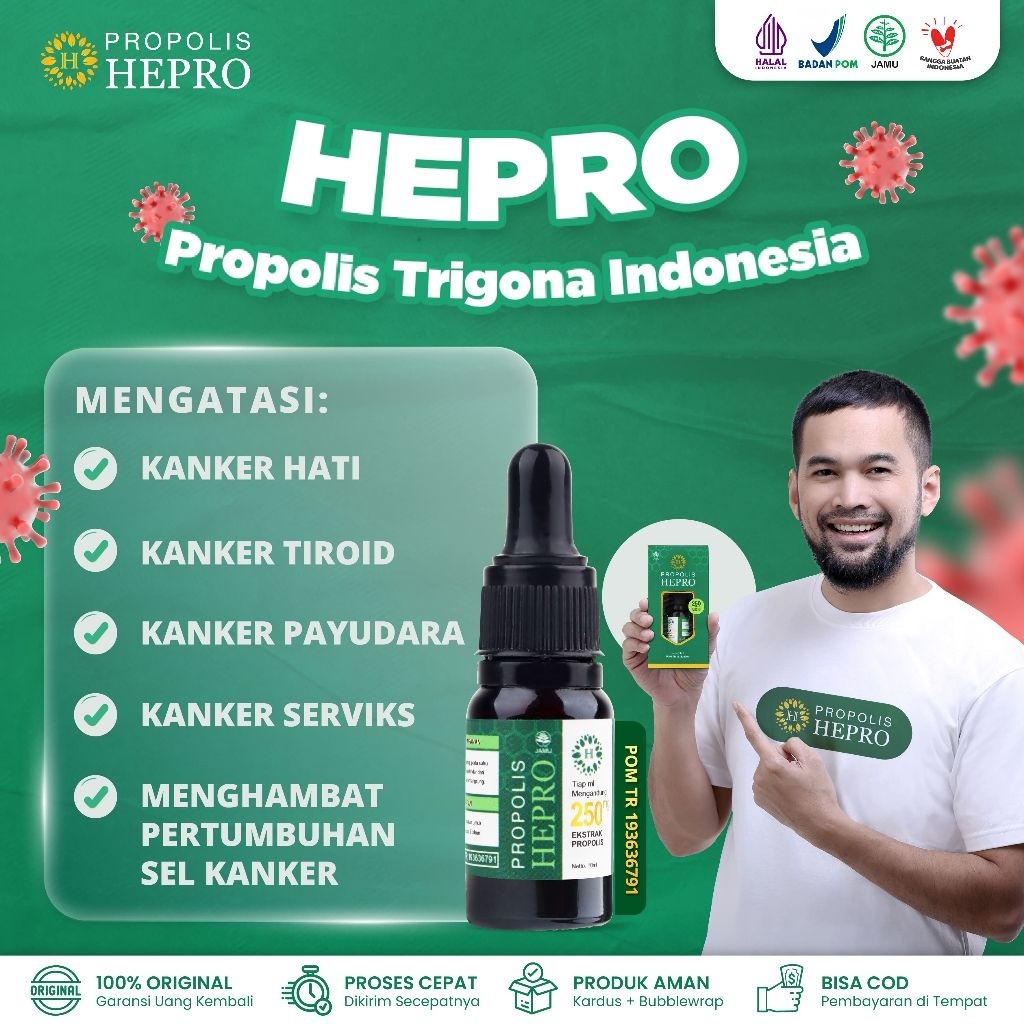 Propolis Hepro 10ml - Distributor Resmi Propolis Hepro