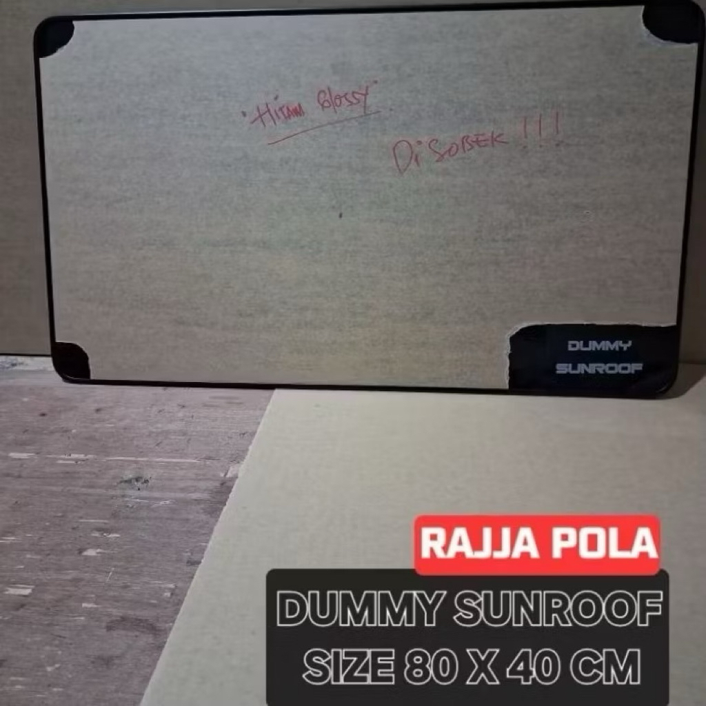 DUMMY SUNROOF UNIVERSAL. SIZE 80X40CM. COCOK UNTUK SEMUA TYPE MOBIL CALYA/SIGRA/AYLA/AGYA/TERIOS/RUS