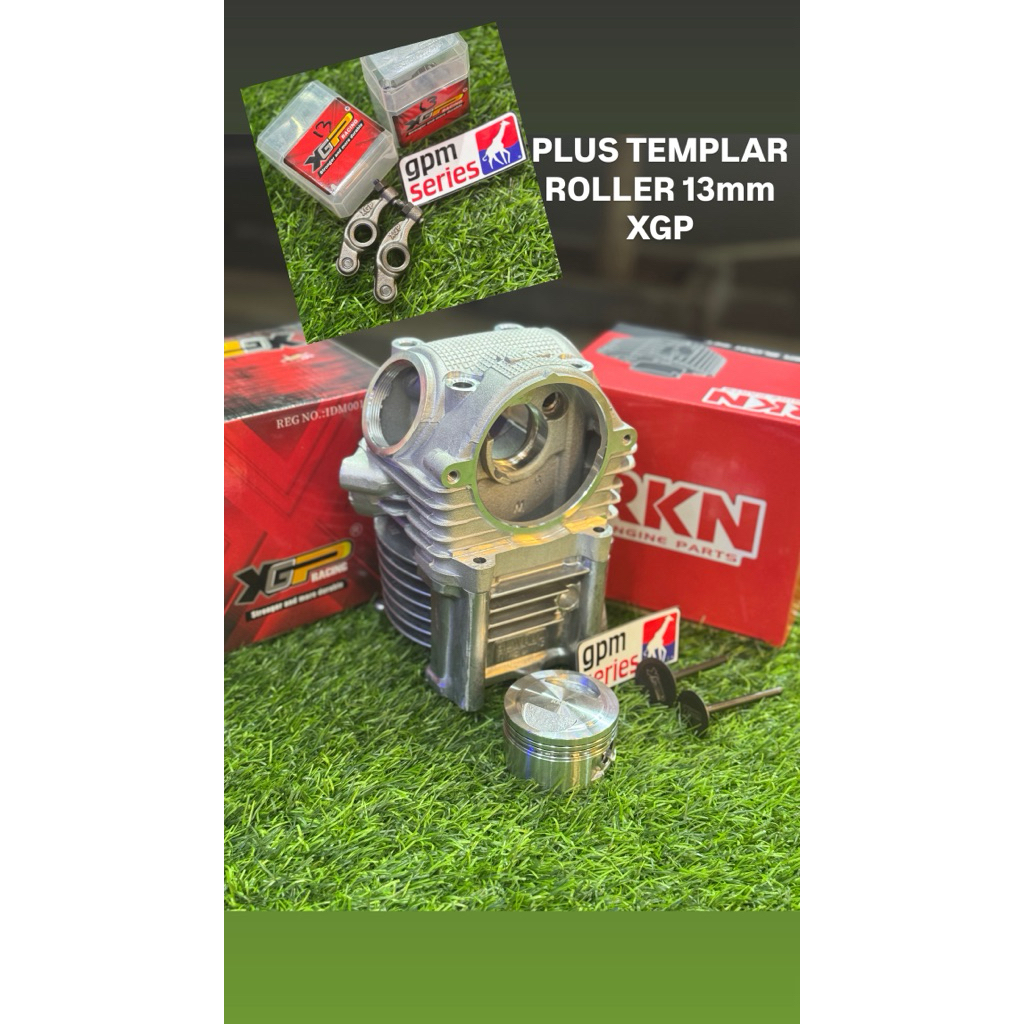 Paket bore up mio head klep 26 30 blok silinder seher 58,5 komplit Xgp racing harian touring balap