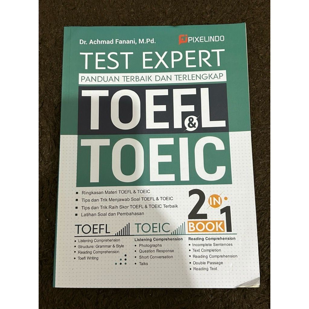 Preloved Buku TOEFL & TOEIC