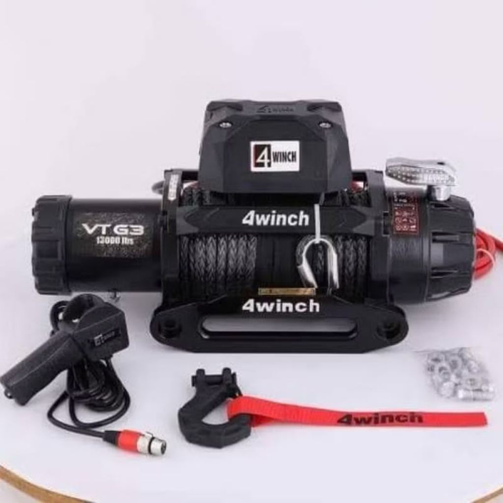 WINCH 4WINCH 13000 LBS PLASMA OFFROAD TALI DEREK OFFROAD TALI DEREK WINCH MOBIL