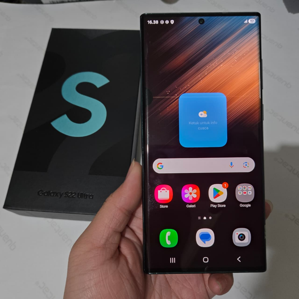 Samsung S22 ULTRA 5G 12/256GB Garansi Resmi SEIN Original Asli 256 GB MULUS LIKE NEW MINUS TOMPEL