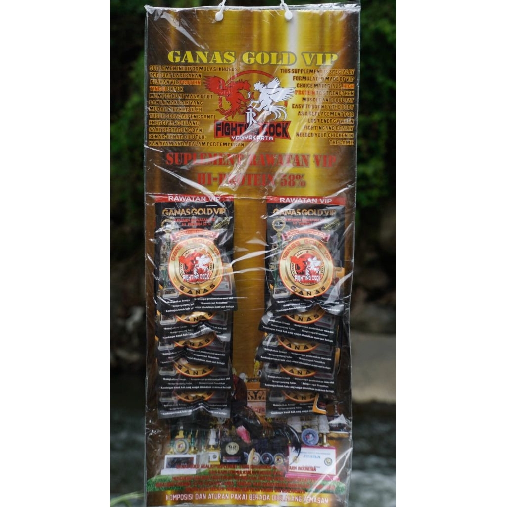 Ganas gold vip 1 bungkus