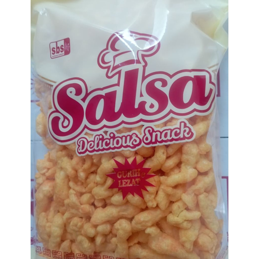 Salsa Twist Corn Snack Cemilan Keripik Rasa Jagung Bakar 250gr