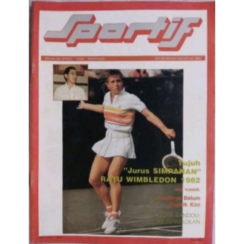 Majalah SPORTIF Tahun 1982 Poster Timnas ITALIA