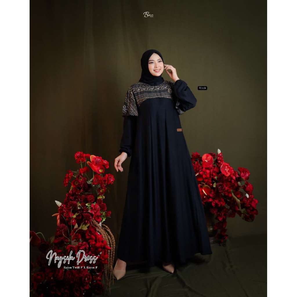 NAYSILA DRESS BY BELVA FASHION, GAMIS BELVA TERBARU