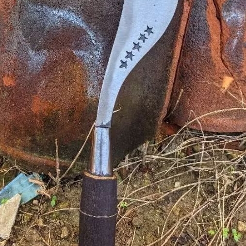 alat tani berkebun sabit rumput ori bintang lima