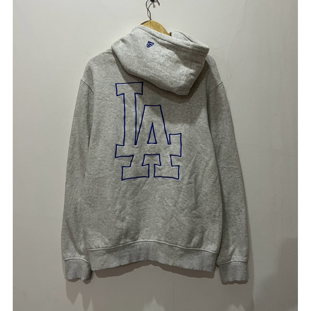 Pullover Hoodie NEW ERA X MLB LA DODGERS Big Logo Bordir