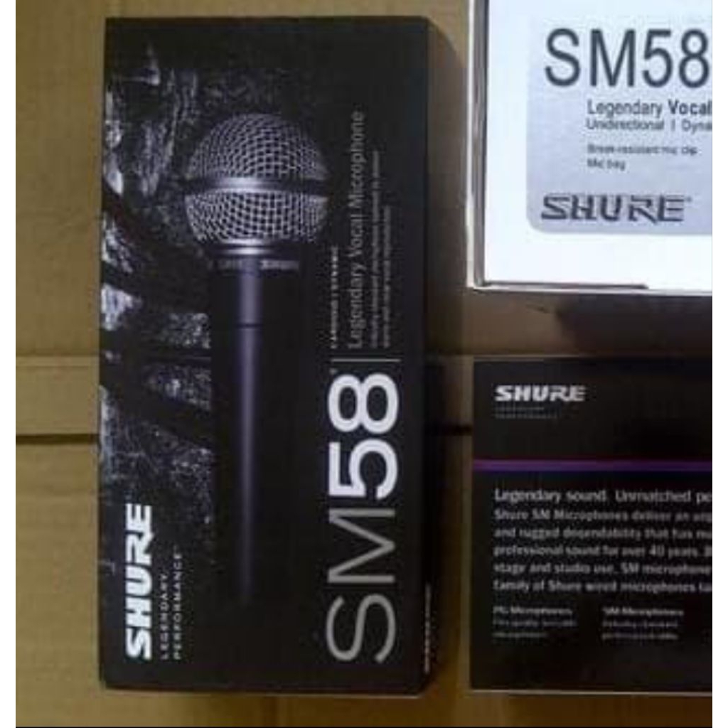 MIC KABEL SHURE Sm 58A