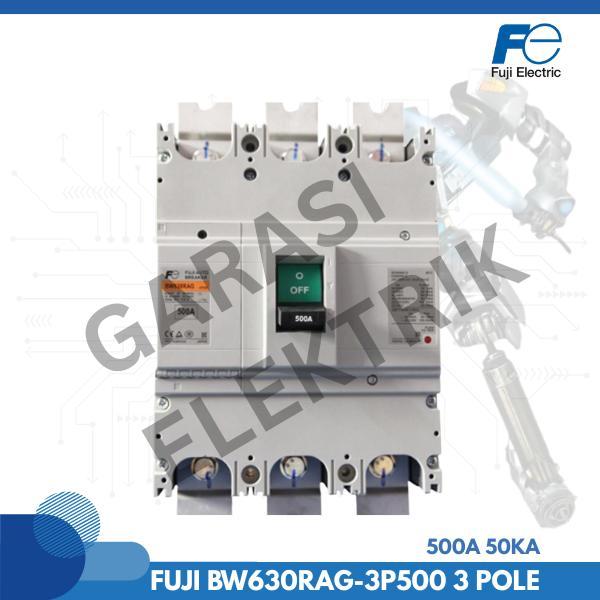 mccb nfb fuji BW630RAG-3P500 3 pole 500a 50ka