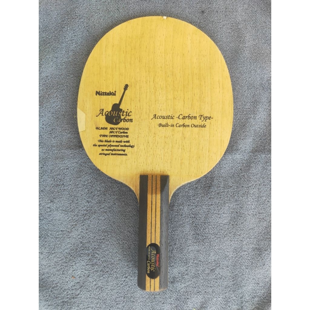 Nittaku Acoustic Carbon ST Second Murah