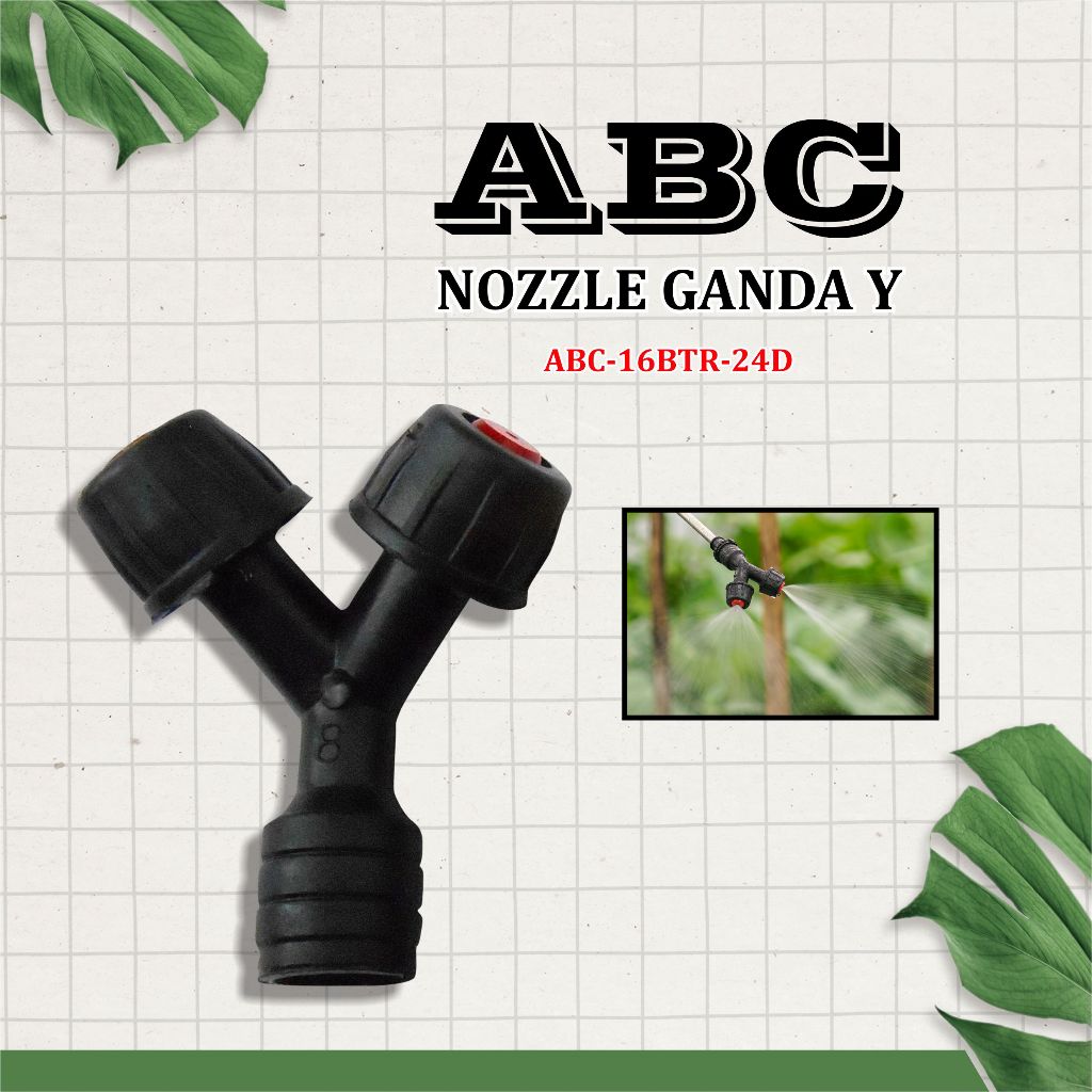 Nozzle Ganda Y (G-16BTRM-24C) - Sparepart Sprayer