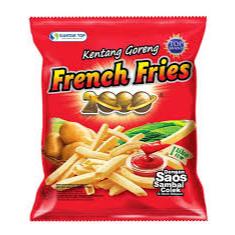 SIANTAR TOP KENTANG GORENG FRENCH FRIES 2000 24gr