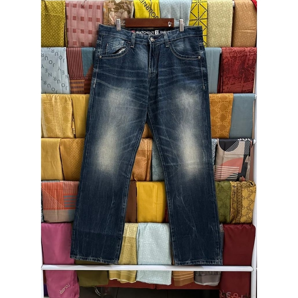 celana Jeans watchout celana pria