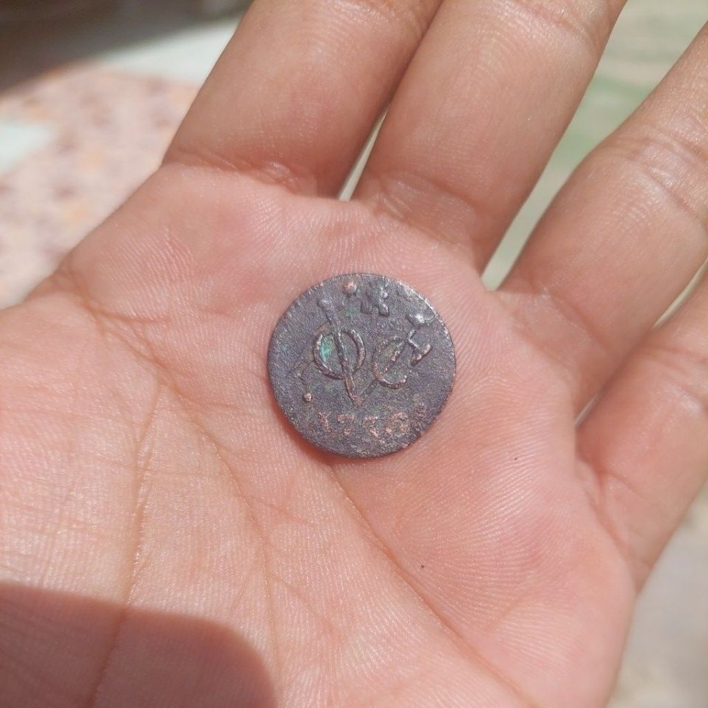 Koin Voc zeeland 1736 asli.