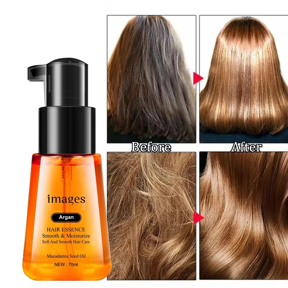 Hair Serum Pelembut Rambut Rusak Repair Hair Oil 70 ML Vitamin Rontok Essential Rambut Rusak