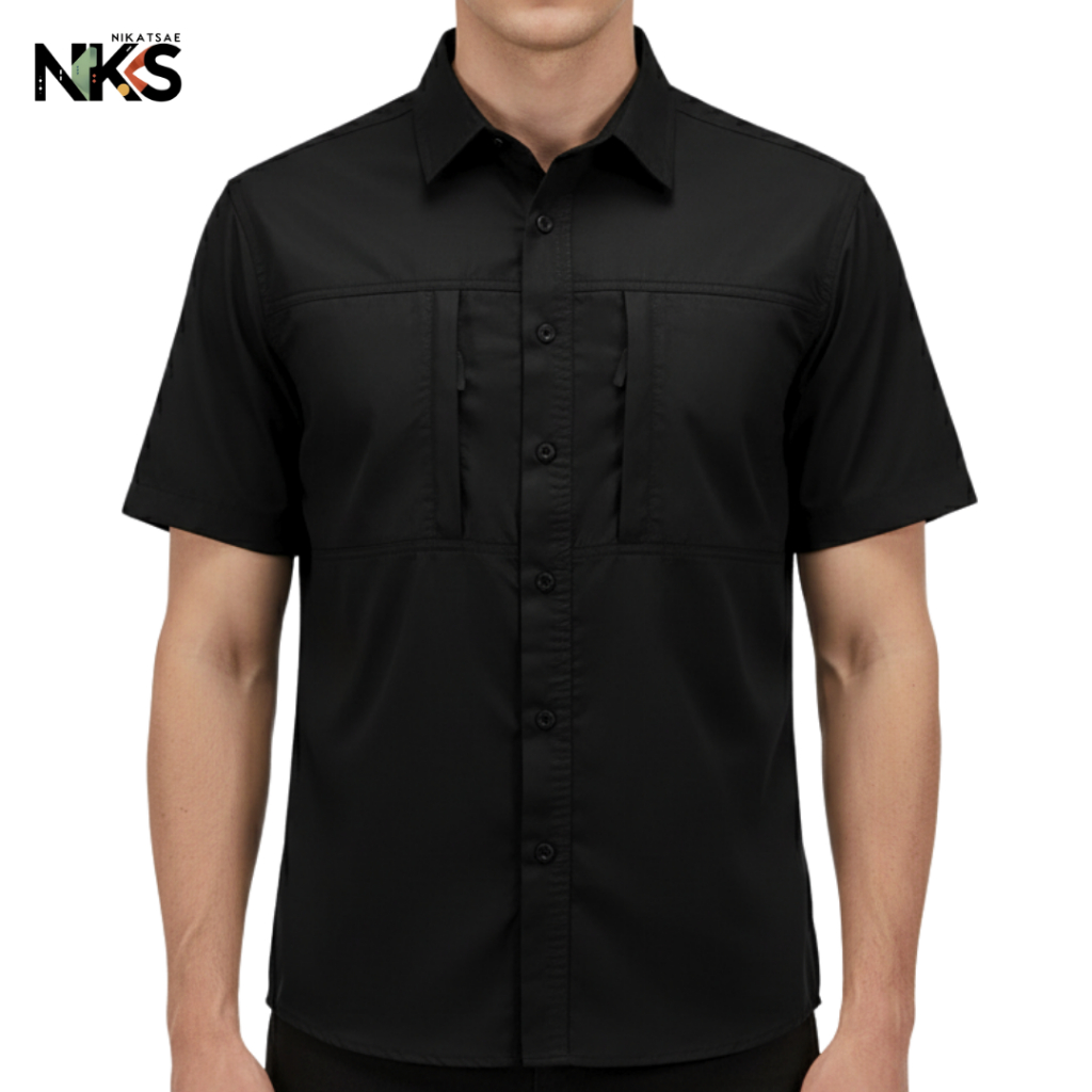 Kemeja Tactical / Kemeja Tactical Pria / Kemeja Tactical Lengan Pendek / Kemeja / Baju Tactical