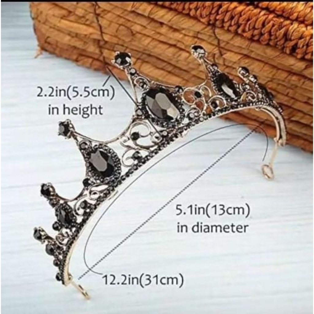 Mahkota Laura Vintage mahkota hijab mahkota pengantin mahkota non hijab